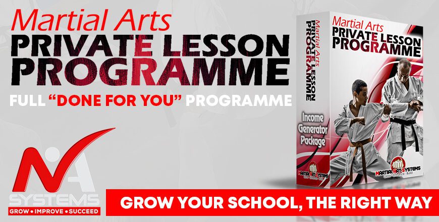 Martial Arts Private Lesson Programme
