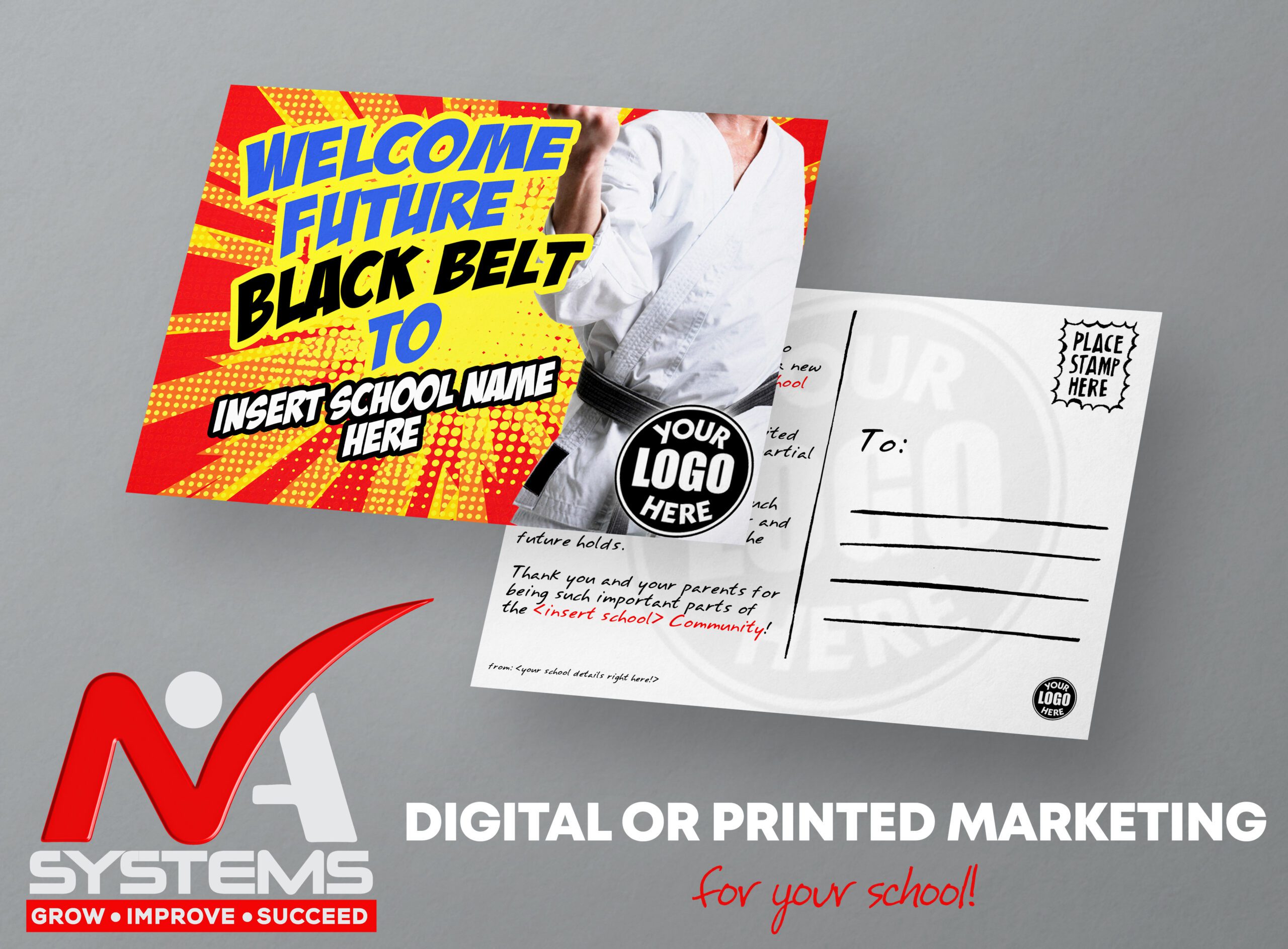 Welcome Card 3D Mockup copy