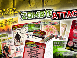 Zombie Attack Banner Zombie Attack Banner