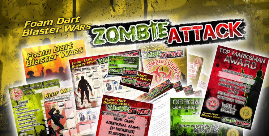 Zombie Attack Banner